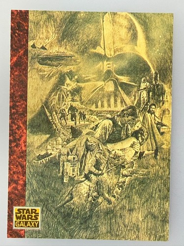 Once a Design Firm #66 Star Wars 1993 Topps Galaxy card