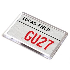 FRIDGE MAGNET - Lucas Field GU27 - UK Postcode