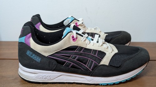 ASICS Gel Saga Black Orchid Mens 13 - Picture 2 of 7