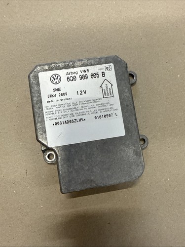 Vw Passat 3BG Airbagsteuergerät Steuergerät Airbag 6Q0909605B Index 05