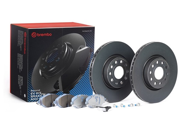 Brembo Bremsscheiben Ø312MM + BremsbelÄGe Vorne FÜR Vw Golf Vii Passat B8 Skoda-image