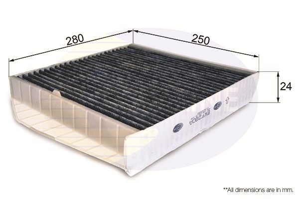 Cabin Pollen Air Filter Fits Volvo S60 S80 V70 XC70 XC90 COMLINE EKF280A