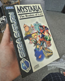 SEGA Mystaria: The Realms of Lore Sega Saturn PAL 1995 | Inc Case Protector