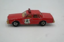 Vinatge ERTL '80 Pontiac Bonneville RCMP Police Car Smokey Bandit Red Cop Sedan