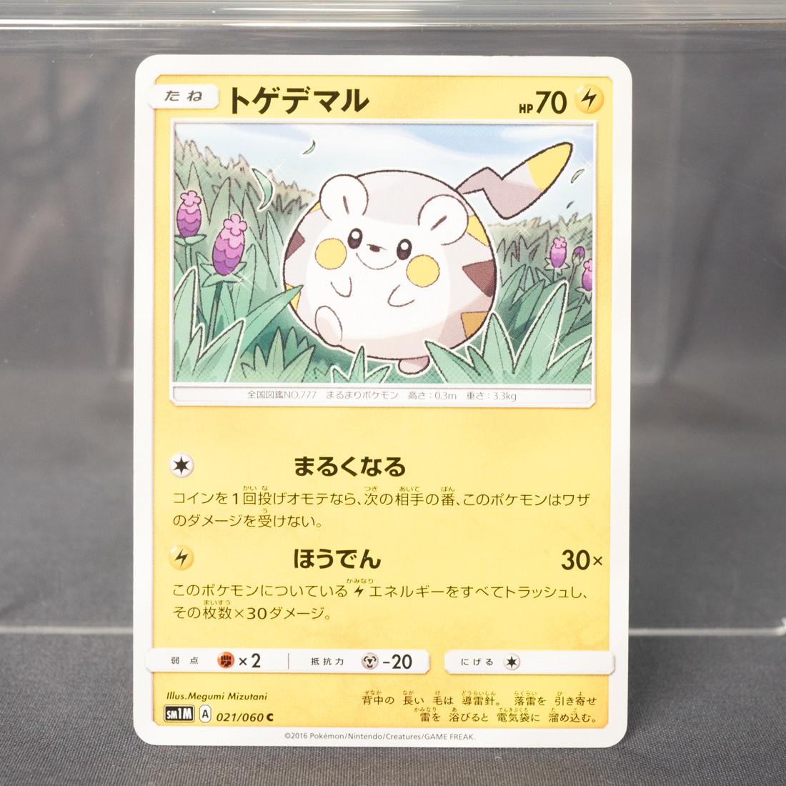 [MP] Togedemaru 021/060  Pokemon Card TCG Japanese
