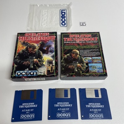 Operation Thunderbolt Atari st Ocean Spiel OVP 