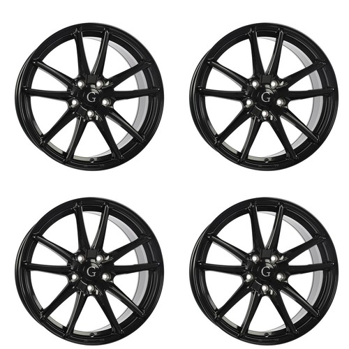 Set of 4 18in Black Alloy Wheel Rims for Mazda 3 Sport, GW54O0F 5x114.3 5Lug