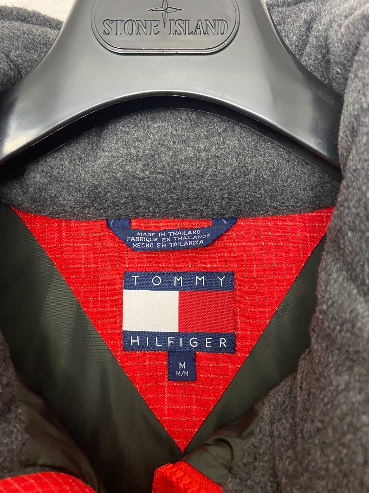 Vintage Tommy Hilfiger Ferrari Racing Down Jacket Puffer Limited Edition Red M image 8
