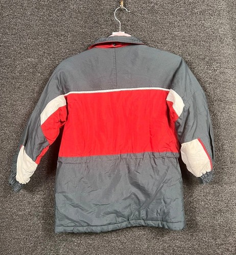 Columbia Sportwear Fire Ridge Winter Ski Jacket Boys 8 Coat Red Black Insulated - Picture 2 of 9