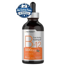 Vitamina B12 5000 mcg Gotas L quidas Sublinguales Sabor Frutos Rojos 4 Fl Oz