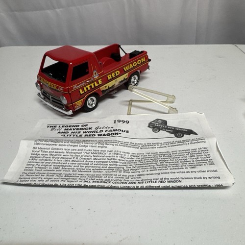 VTG. 1999 Johnny Lightning Super Magmas 1:24 Bill Golden’s Little Red Wagon - Picture 15 of 16