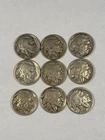 Lot of Buffalo Nickels, 9 coins 1935-1937 PDS of all 3 dates.  Lot/Single A