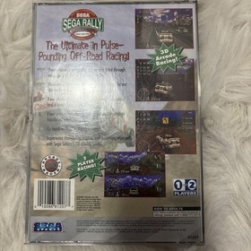 1995 Sega Rally Championship Sega Saturn Video Game CIB Complete W Manual