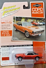 Auto World Modern Muscle 3 Models Camaro Car 1/64 Die Cast E 