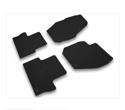 NEW OEM Volvo XC60 Floor Mats - Textile Offblack - Kit Of 4 - Part #39800562