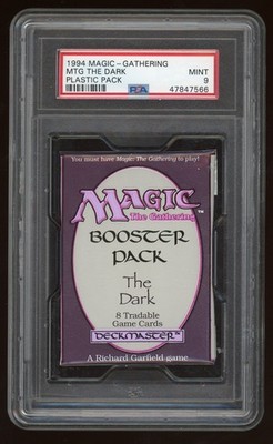 1994 Magic The Gathering The Dark Sealed Pack PSA 9