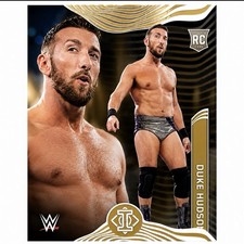 Duke Hudson 2022 Panini Chronicles Illusions WWE Rookie Card RC #267