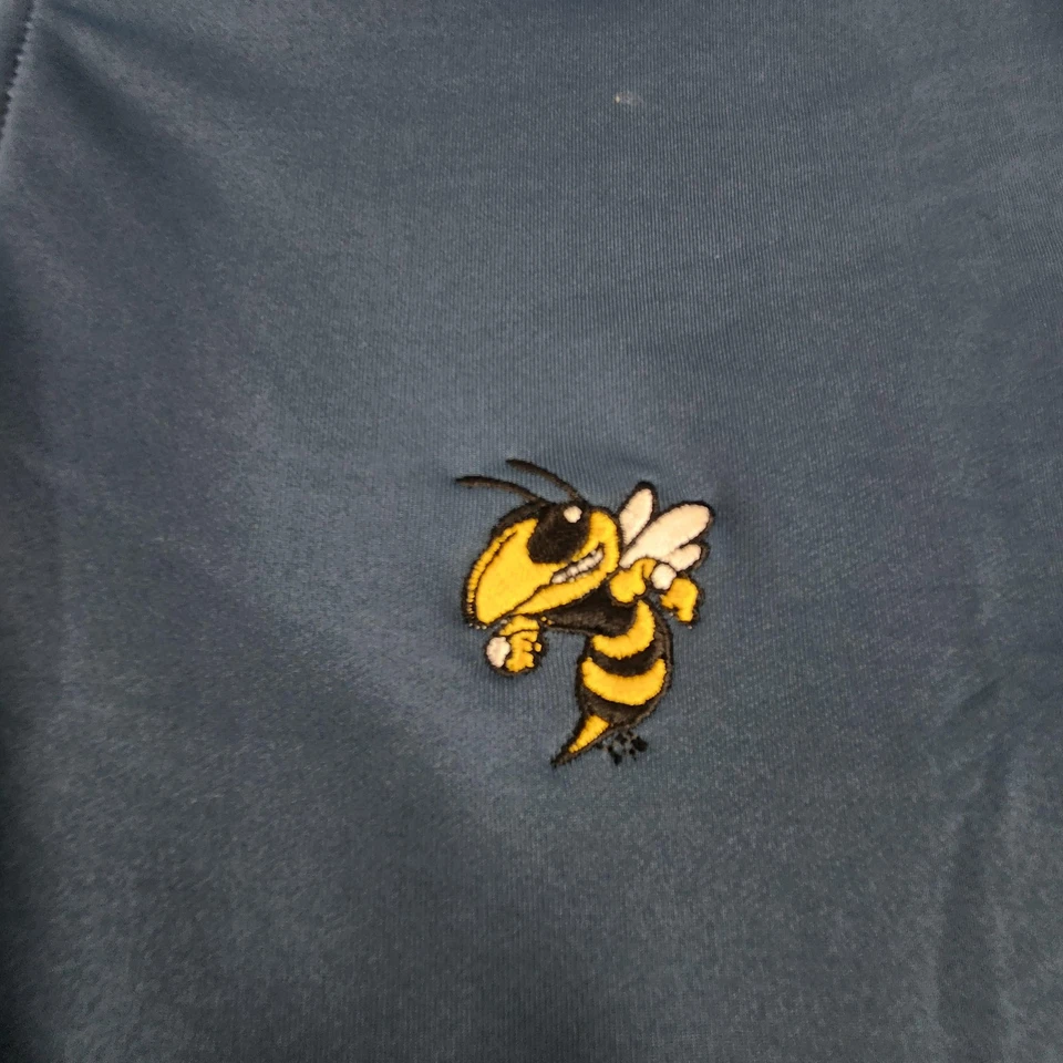 Peter Millar Crown Sport Men’s XXL Georgia Tech Yellowjackets 1/4 Zip Pullover - Image 3 of 4