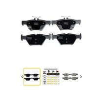 Disc Brake Pad Set-Standard Organic Rear Brake Pads CARQUEST NAD1808