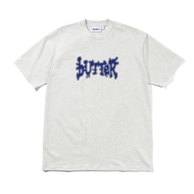 Brand New Mens Butter Blotch T-shirt Ash
