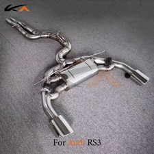 KA Exhaust Catback For Audi RS3 Steel rear section