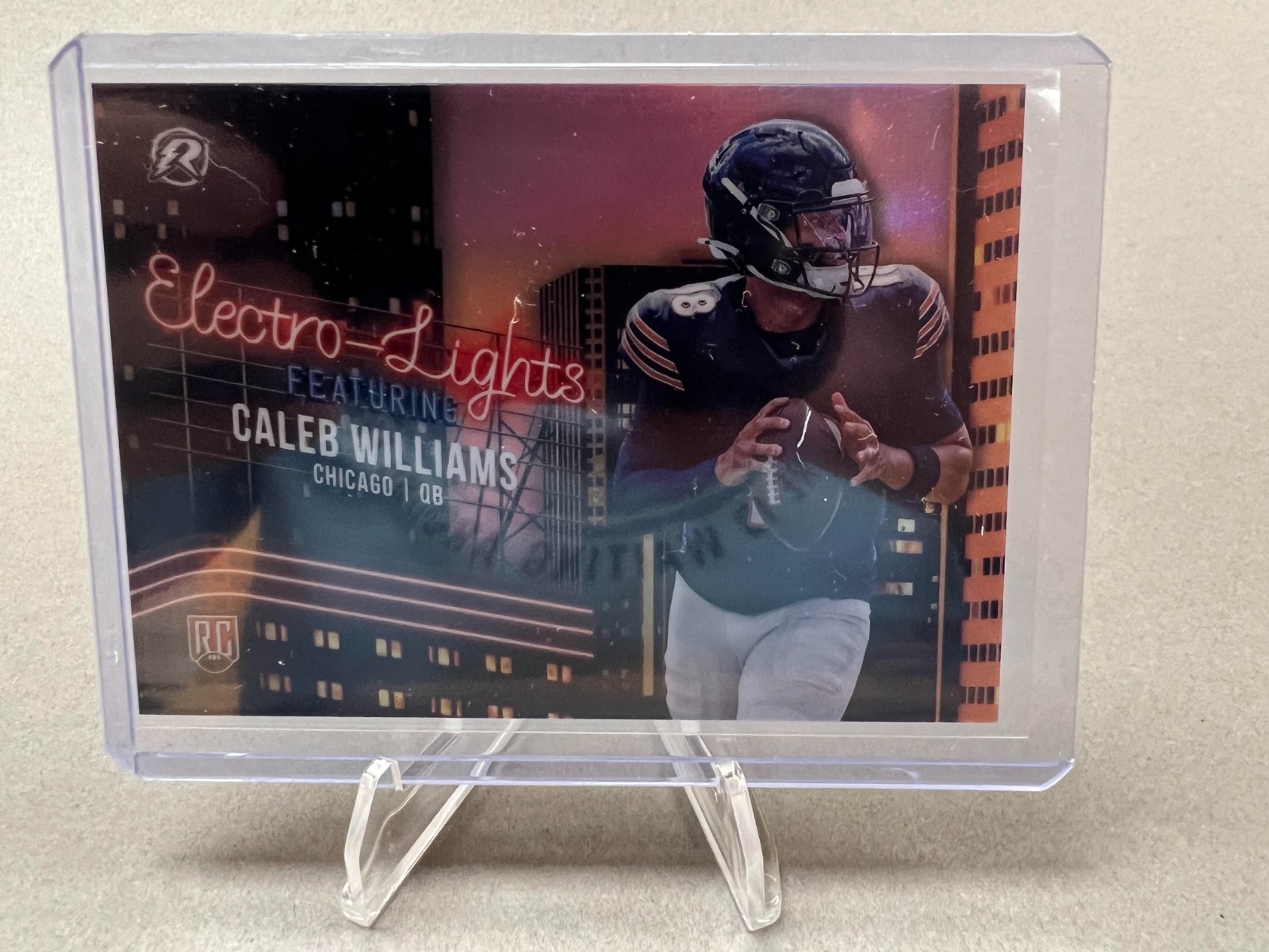 Caleb Williams -"Electro-Lights" Case Hit- 2024 Topps Resurgence -Chicago Bears