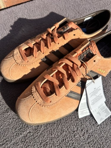 Adidas Amsterdam Zapatillas Talla? Exc Orange UK 10.5 IE1418 NUEVO EN CAJA - Imagen 4 de 10