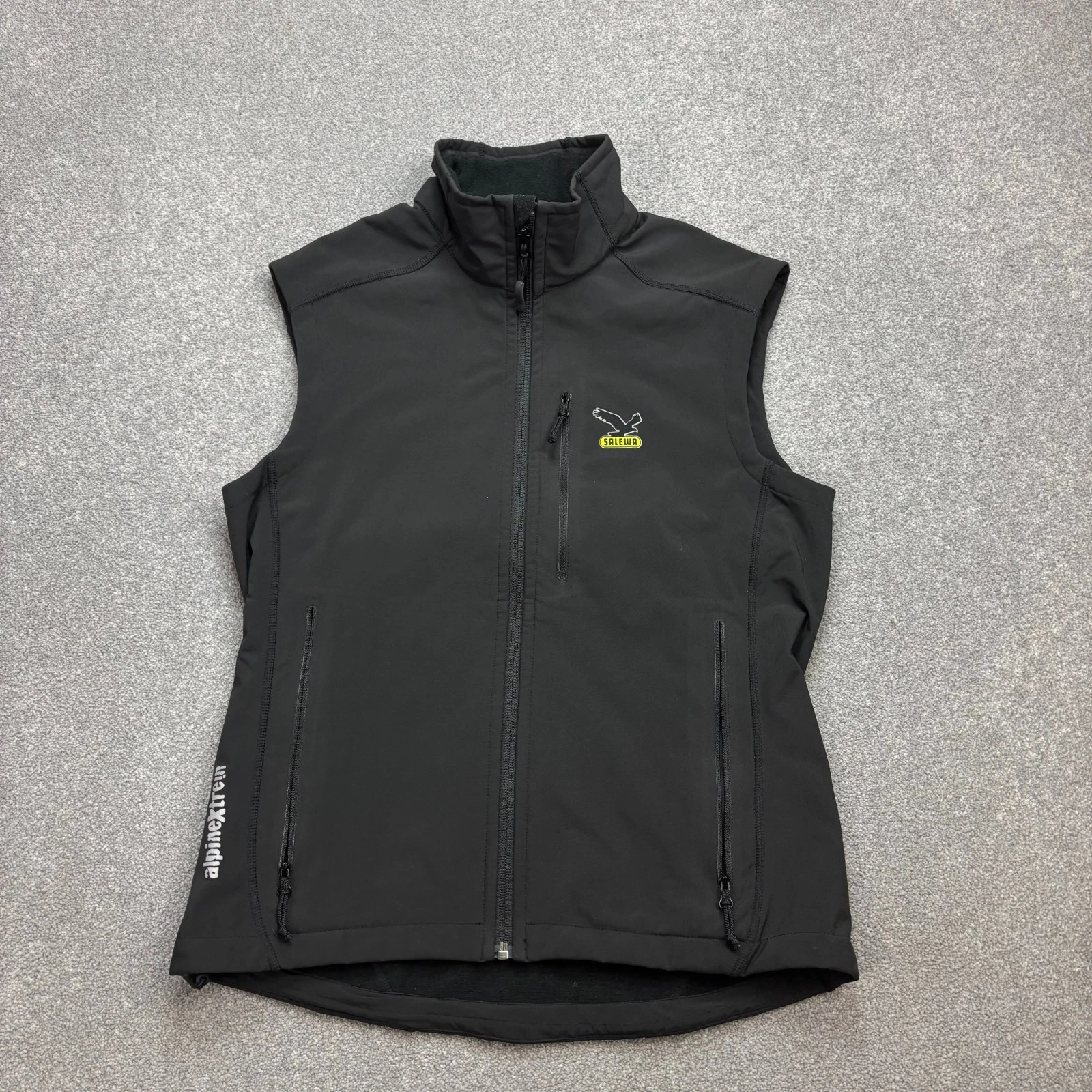 Salewa Jacket Adult Small Black Vest Outdoors Logo Hiking Trail Fleece Mens
Opens in a new window or