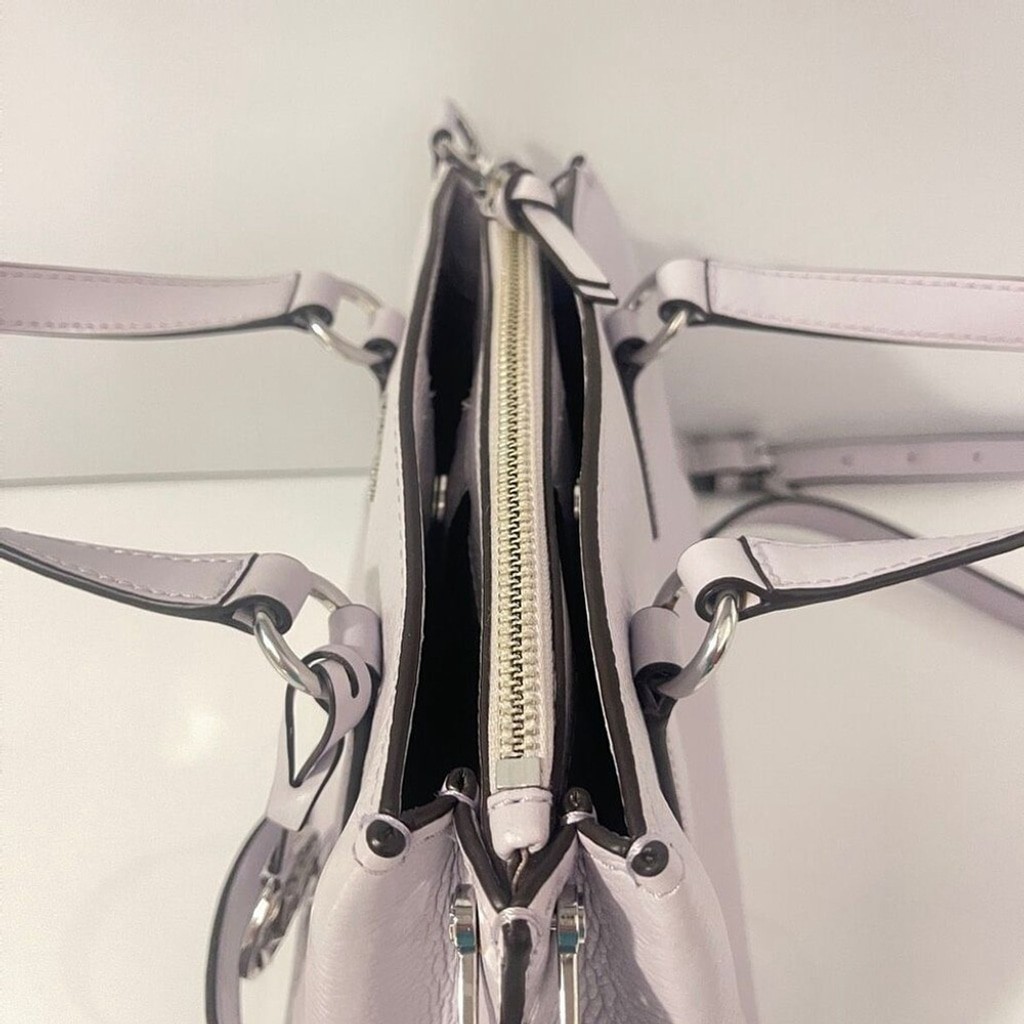 Michael Kors Camille Small Satchel & Wallet Set Lavender Mist Purple thumbnail 4