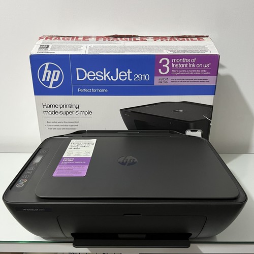 HP DeskJet 2910 All in One Tintenstrahldrucker Scanner Kopierer WLAN (OHNE STROMKABEL)