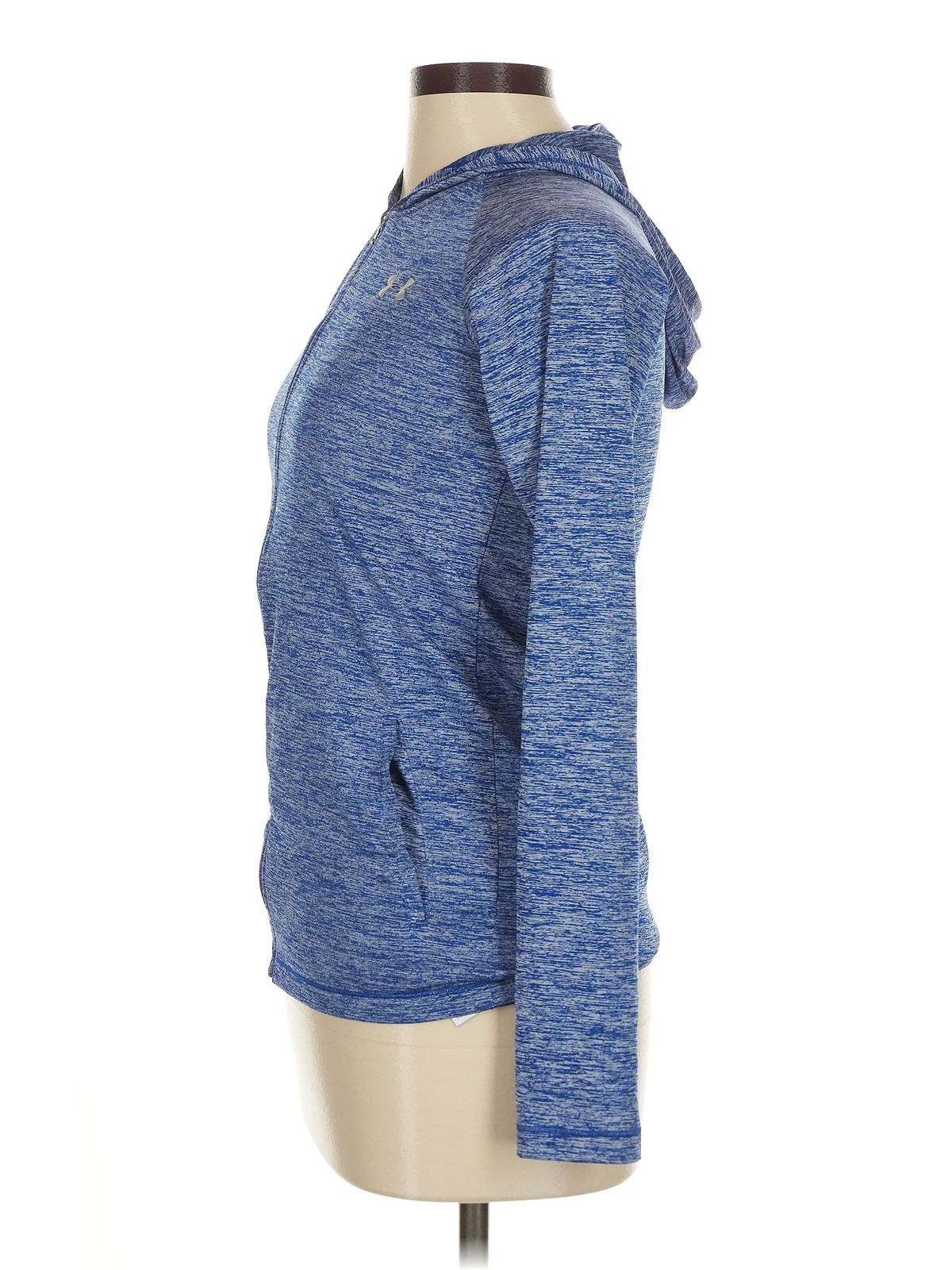 Under Armour Women Blue Track Jacket M thumbnail 4