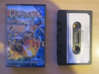 ZX Spectrum Computer Commando Kassettenspiel. Neuer Koffer.