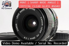 MINT Canon nFD New FD 28mm f/2.8 Fast Wide Angle MF Prime Lens Japan