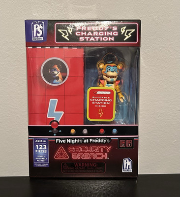 PhatMojo FNAF Security Breach Glamrock Freddy Buildable Figure
