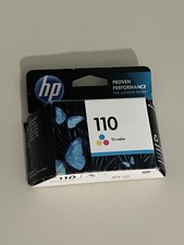 HP 110 TriColor Genuine OEM Ink Cartridge Date AUG 2015 Sealed PHOTOSMART