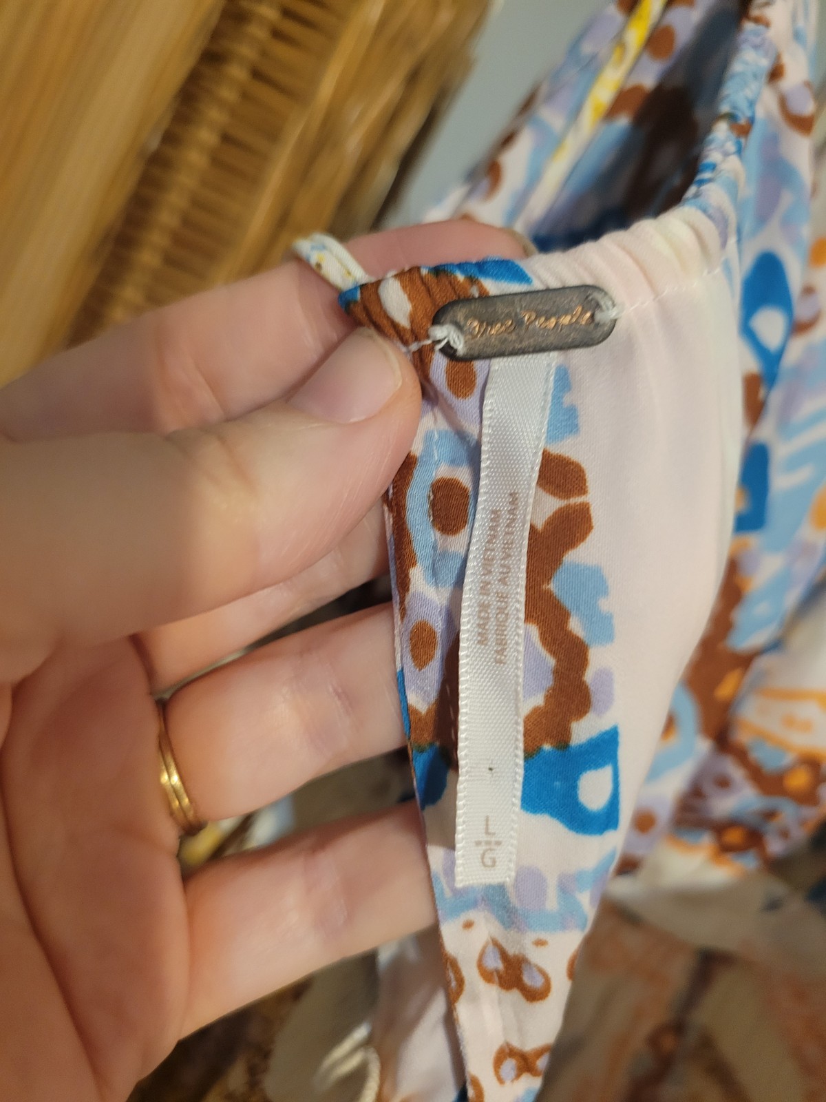 Free People “Bellini” Patchwork Adjustable Tank O… - image 7