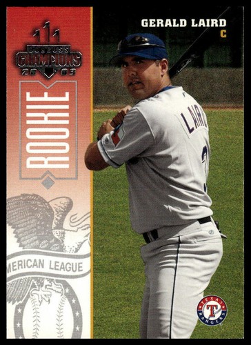Texas Rangers 2003 Gerald Laird 2003 Donruss Champions #256 Texas Rangers | eBay
