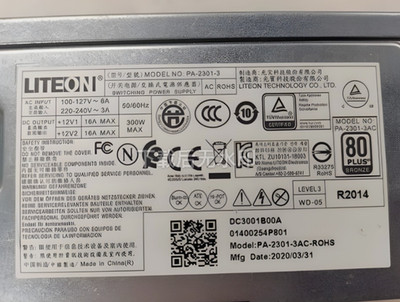 1pc for Liteon PA-2301-3 300W Power Supply 6Pin + 4Pin #lin