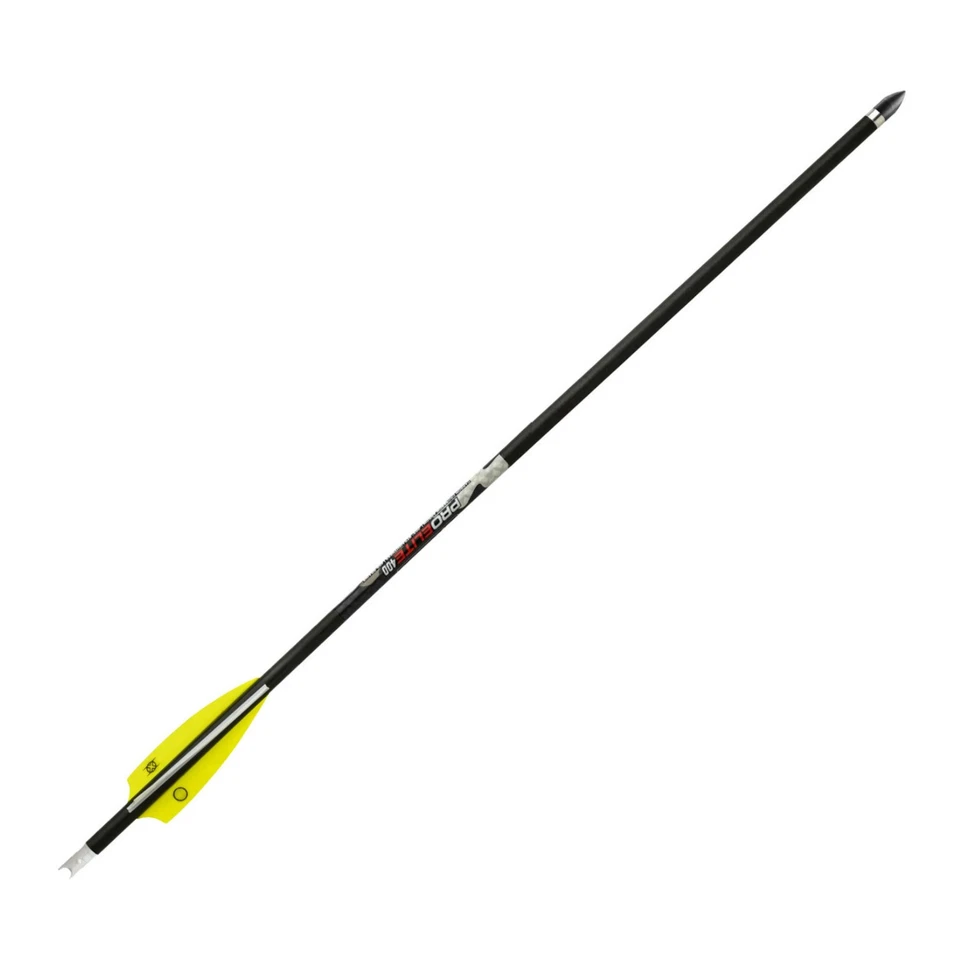 Flechas de ballesta de carbono TenPoint Pro Elite 400 con levas alfa (paquete de 6) Foto 4 de 4