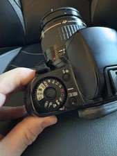 Cannon EOS ELAN, black, rarely used, perfect working condition with LCD panel.