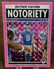 2025 Mosaic Matthew Stafford Mosaic Pink Fluorescent (Raw)