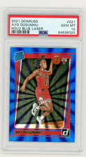 2021 Donruss Holo Blue Laser /49 Ayo Dosunmu Rookie PSA 10 Pop. 1