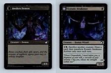 Awoken Demon #100/277 MTG Innistrad Midnight Hunt Common Foil 2021 TCG Card