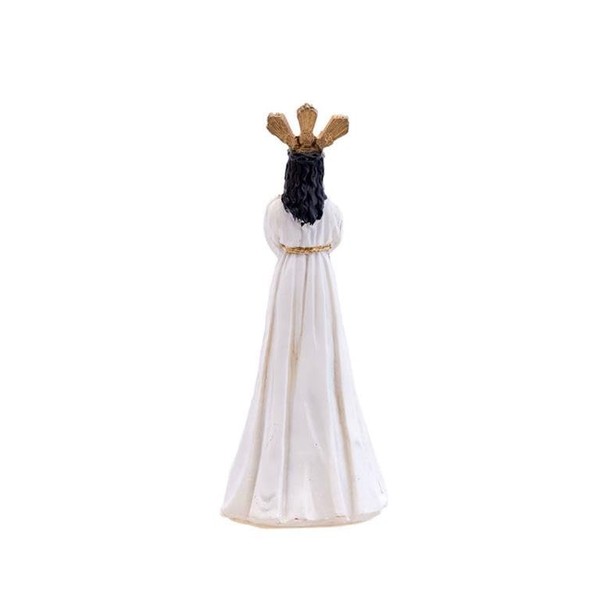 DRW Christus Gefangene Malaga Figur Aus Harz, Handbemalt, 3 X 3 X 10 Cm-image