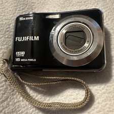 Fujiflm Finepix AX560 16MP Digital Camera 5x Zoom - Black No SD Card Pre Owned