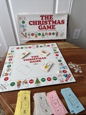 The Christmas Game Vintage Board Game Holiday Games 1980