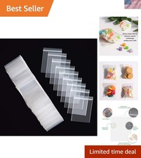 Tiny Transparent Zip Bags 200 Pcs - Perfect for Jewelry  Organizing Items