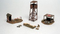 Wwii Schlachtfeld GebäUde Diorama Plastikset 1:72 Modell Italeri