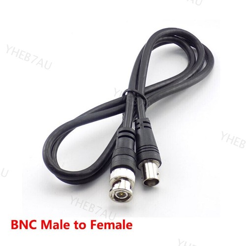 3.3ft Connector BNC Male To Male To Female Cable CCTV Coaxial Line 1M 14H - Picture 9 of 9