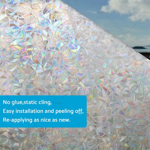Window Film Suitable For Eco Friendly Users PVC Vinyl Anti UV With Floral Print - Picture 3 of 9